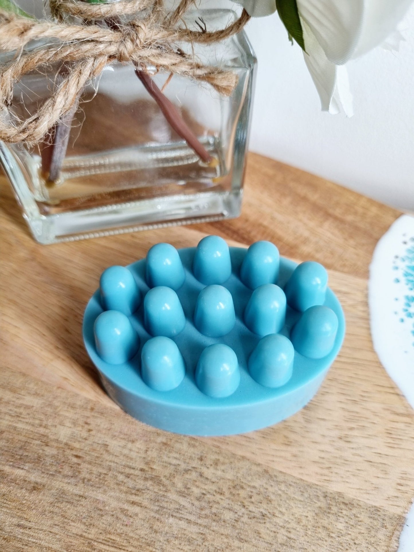Baby Powder Massage Soap Bar - Massage Soap Bar - Cottage Fresh Scents
