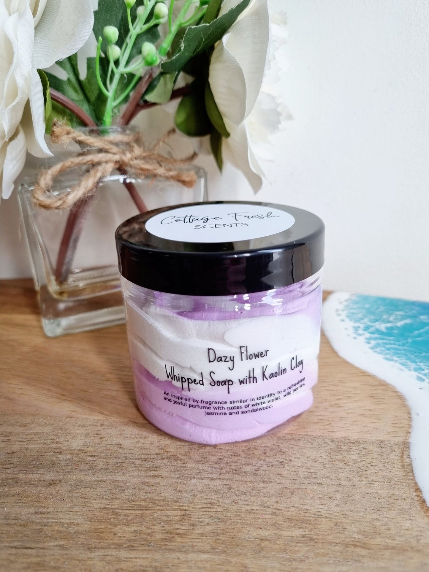 Dazy Flower Whipped Soap - Whipped Soap - Cottage Fresh Scents