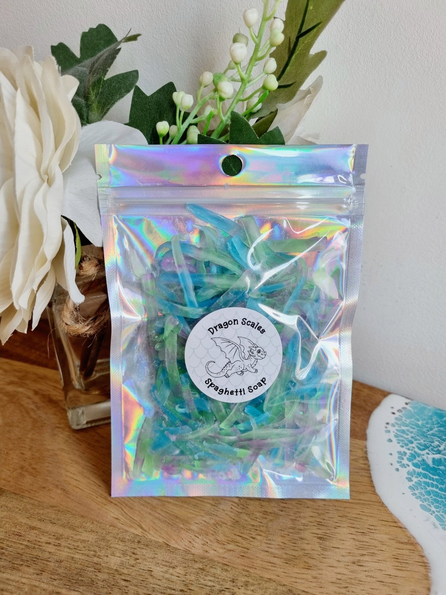 Dragon Themed Spaghetti Soap - Spaghetti Soap - Cottage Fresh Scents