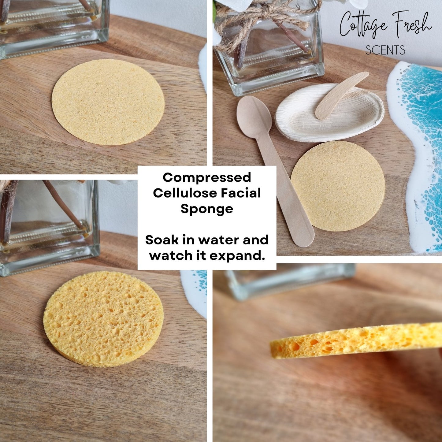Dry Face Mask Application Packs - Dry Clay Face Mask - Cottage Fresh Scents