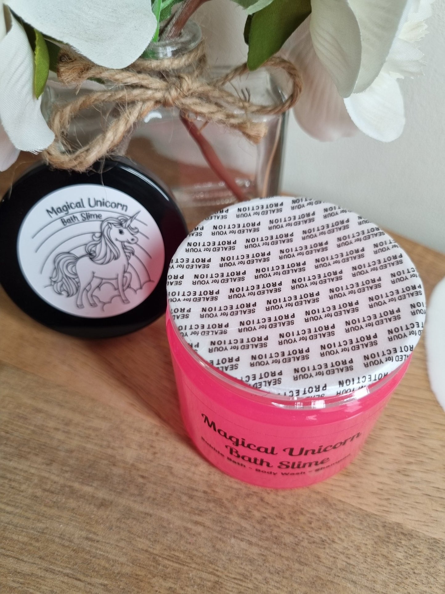 Magical Unicorn Bubble Bath Slime, Snow Pixie Scented - Bubble Bath - Cottage Fresh Scents