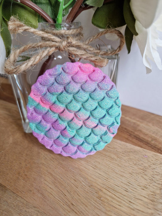 Mermaid Themed Solid Bubble Bath - Solid Bubble Bath Bar - Cottage Fresh Scents