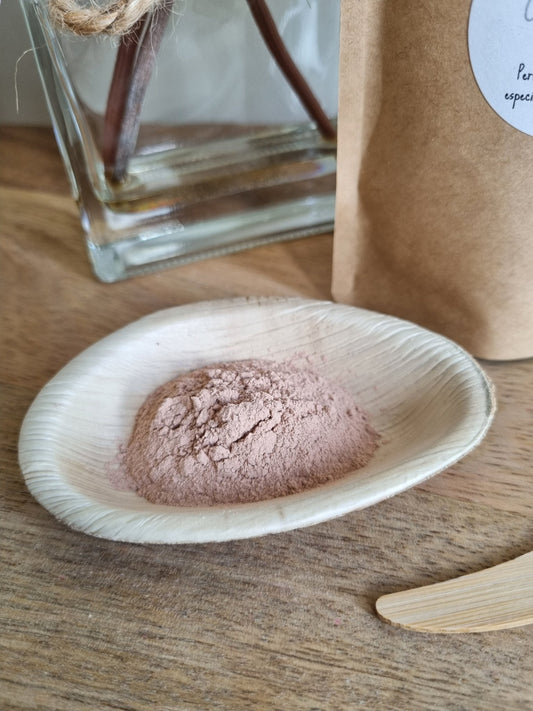 Pink Clay & Rosehip Powder Luxurious Dry Clay Face Mask - Dry Clay Face Mask - Cottage Fresh Scents