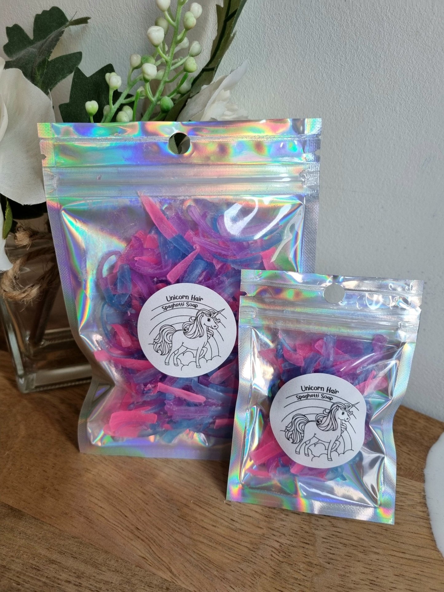 Unicorn Themed Spaghetti Soap - Spaghetti Soap - Cottage Fresh Scents