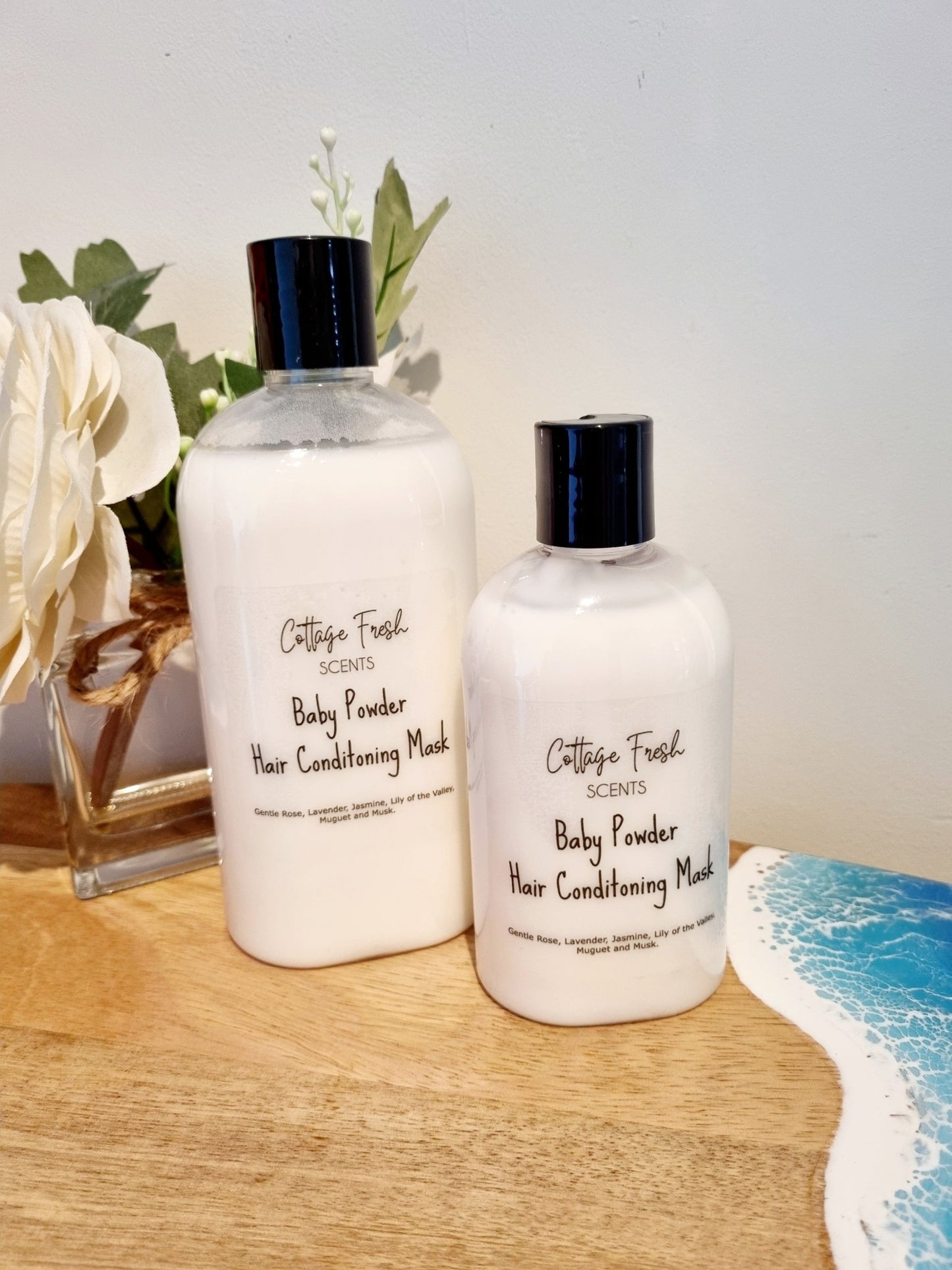 Baby Powder Hair Conditioning Mask - Conditioning Hair Mask - Cottage Fresh Scents