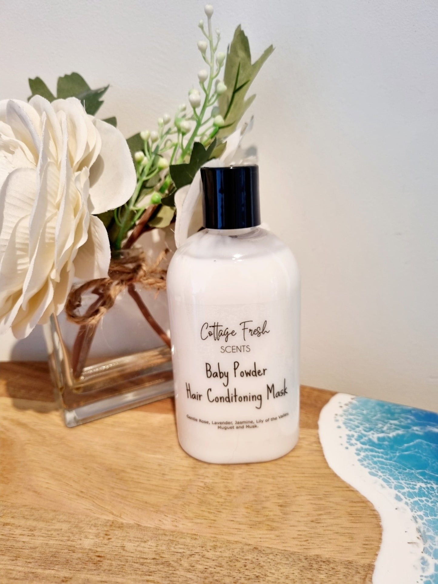 Baby Powder Hair Conditioning Mask - Conditioning Hair Mask - Cottage Fresh Scents