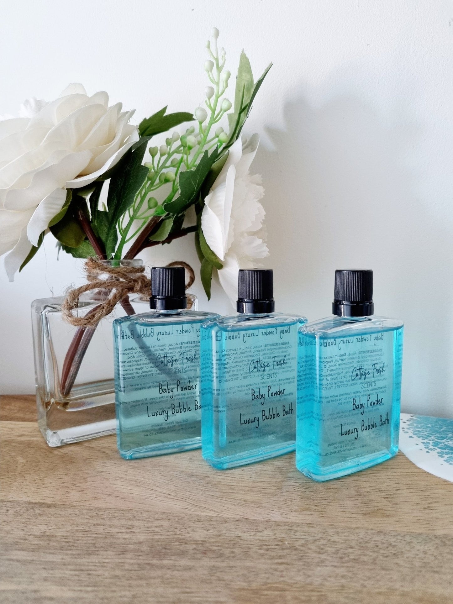 Baby Powder Luxury Bubble Bath - Bubble Bath - Cottage Fresh Scents