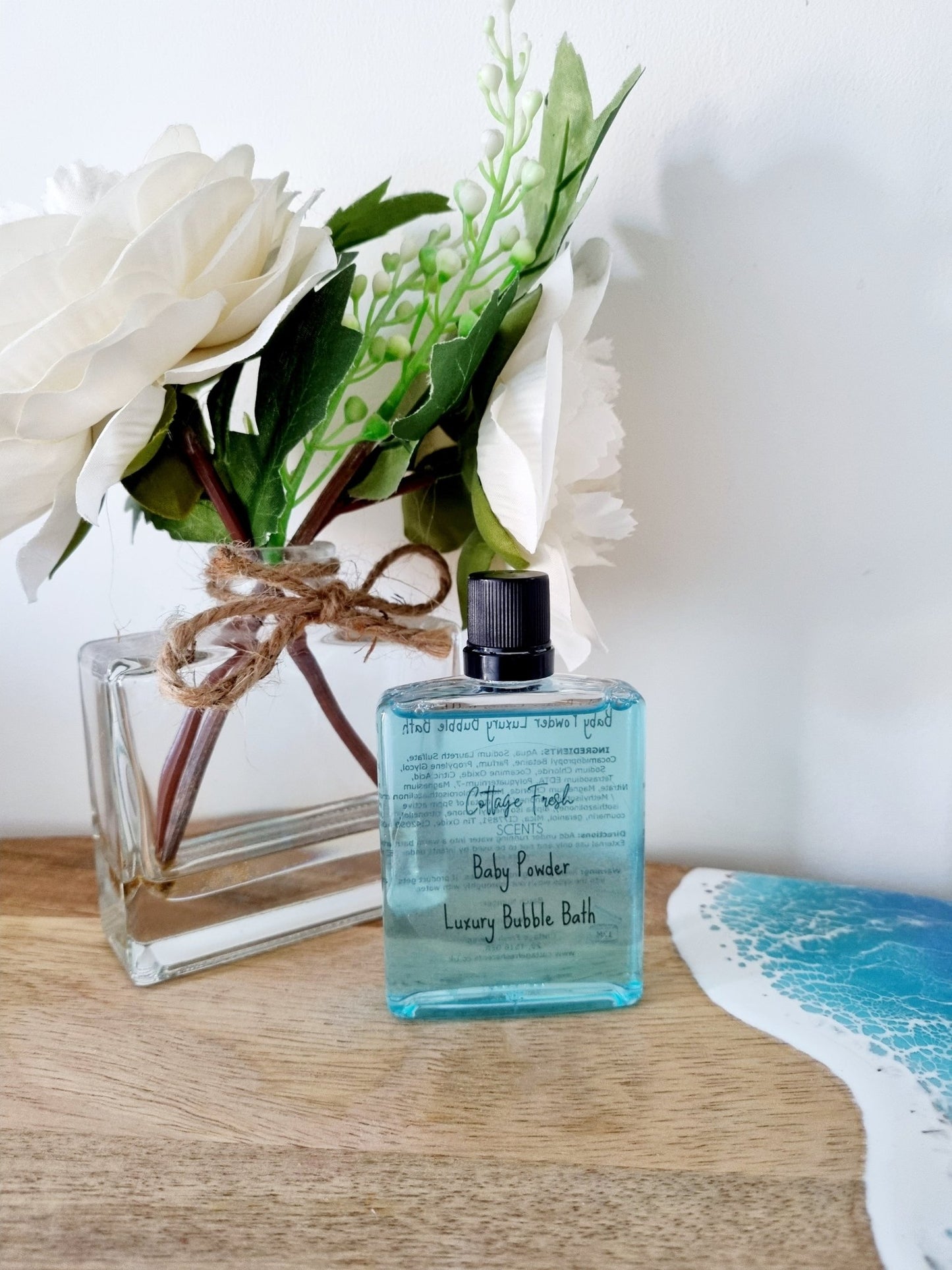 Baby Powder Luxury Bubble Bath - Bubble Bath - Cottage Fresh Scents