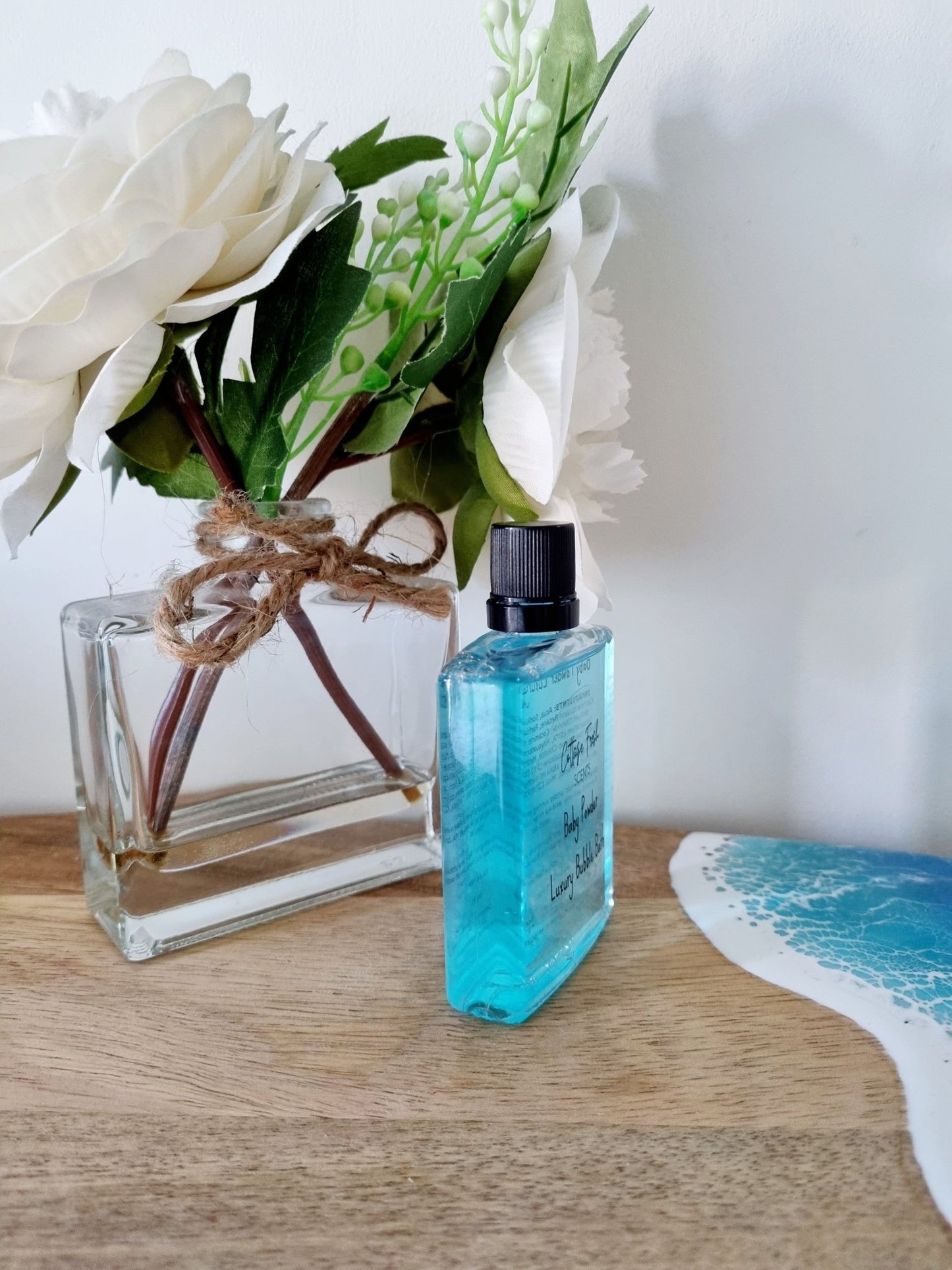 Baby Powder Luxury Bubble Bath - Bubble Bath - Cottage Fresh Scents