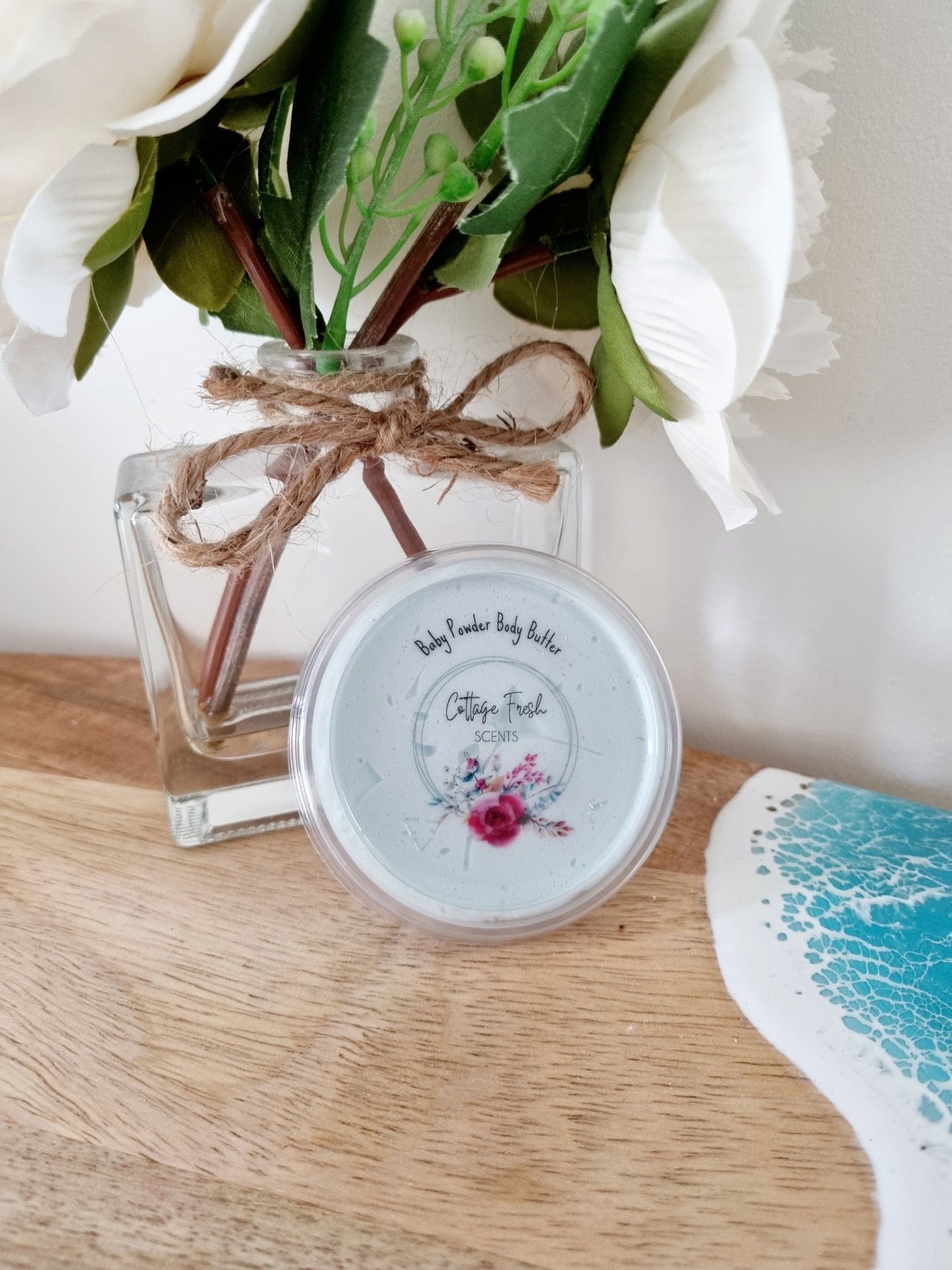 Baby Powder Luxury Whipped Body Butter Mousse - Body Butter - Cottage Fresh Scents