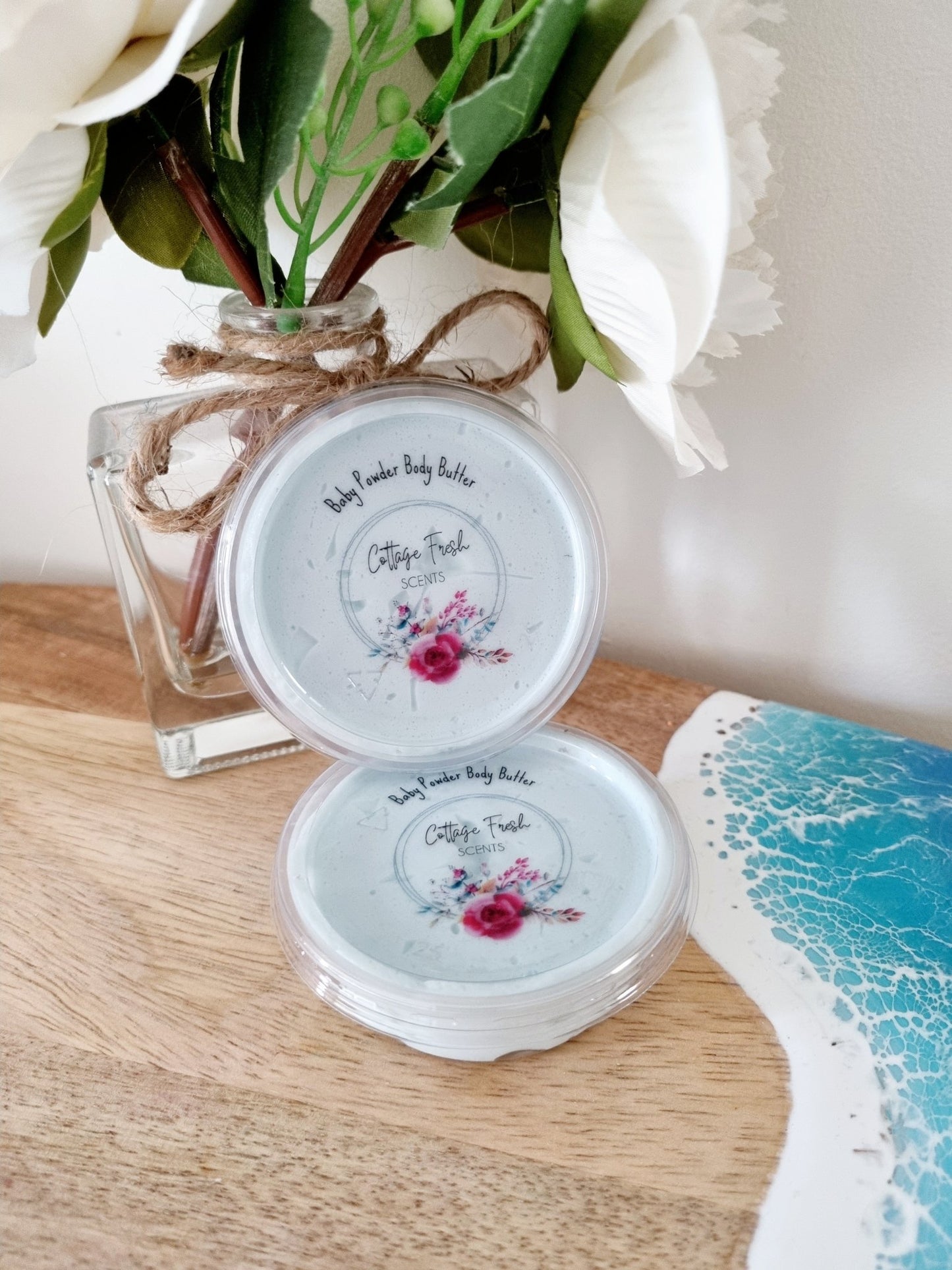 Baby Powder Luxury Whipped Body Butter Mousse - Body Butter - Cottage Fresh Scents