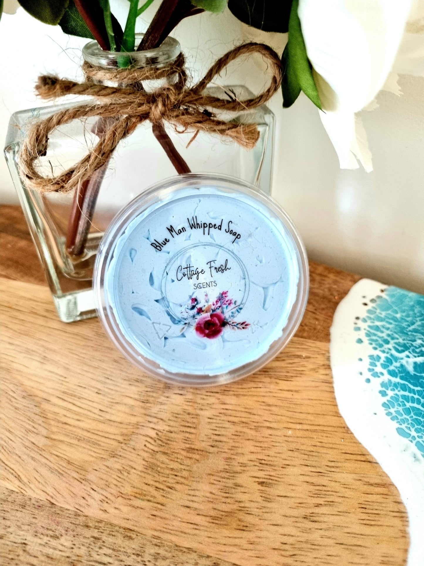Blue Man Whipped Soap - Whipped Soap - Cottage Fresh Scents