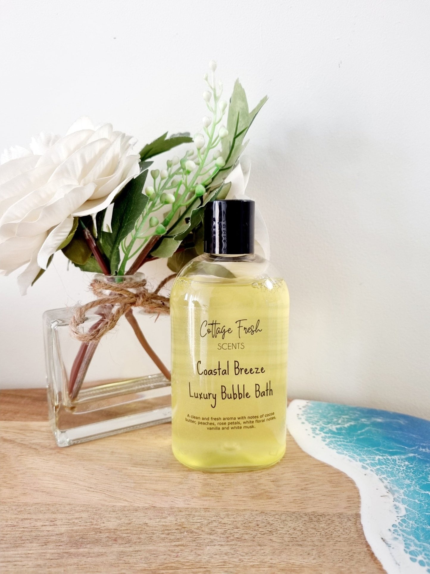 Coastal Breeze Luxury Bubble Bath - Bubble Bath - Cottage Fresh Scents