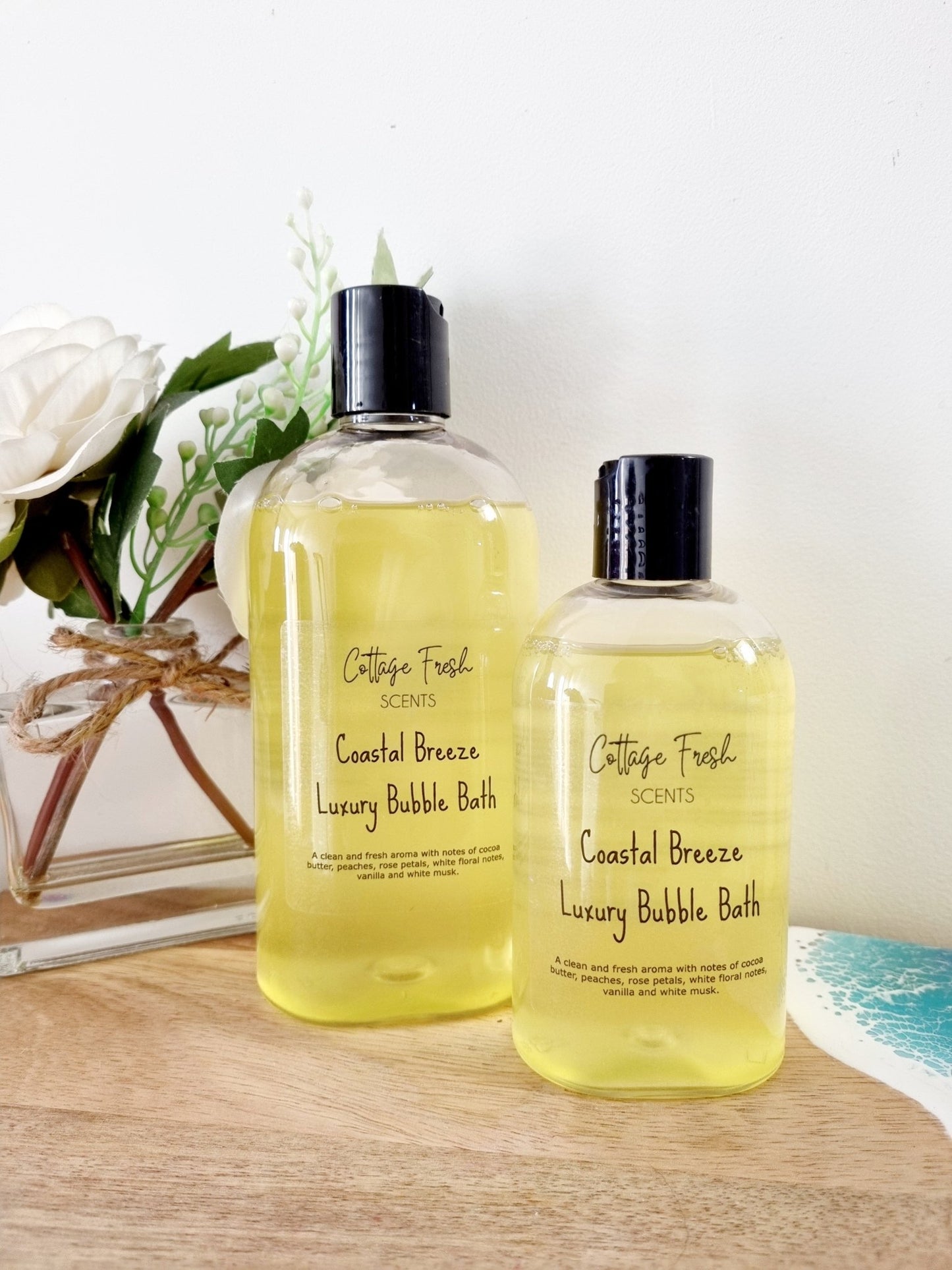 Coastal Breeze Luxury Bubble Bath - Bubble Bath - Cottage Fresh Scents