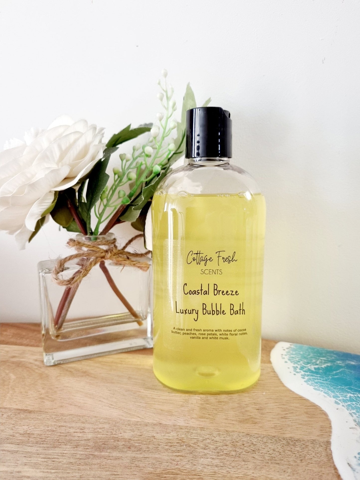 Coastal Breeze Luxury Bubble Bath - Bubble Bath - Cottage Fresh Scents