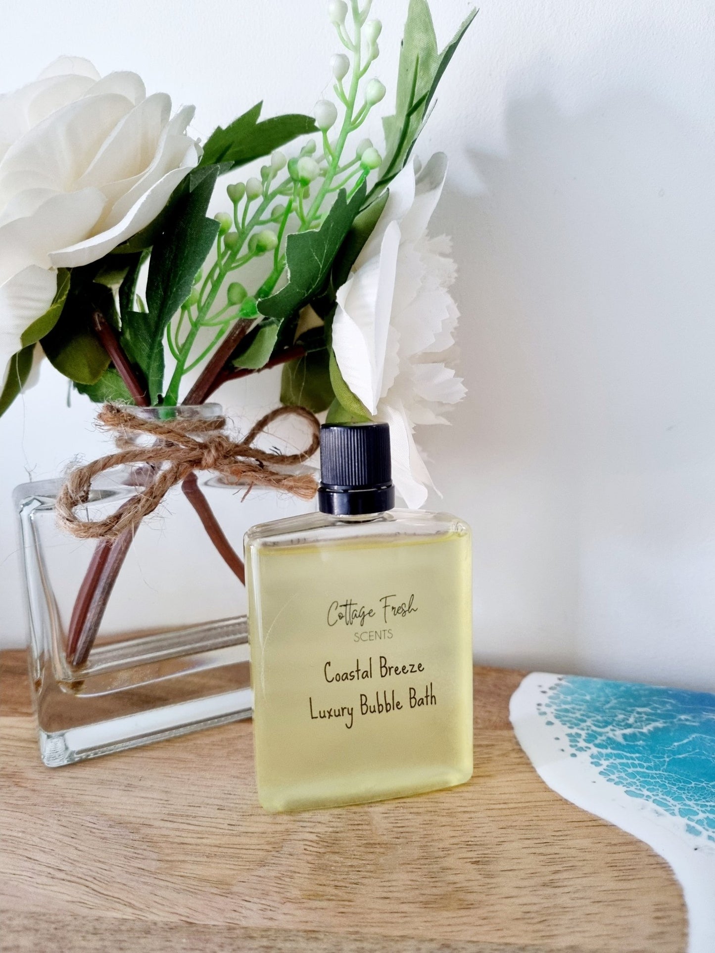 Coastal Breeze Luxury Bubble Bath - Bubble Bath - Cottage Fresh Scents