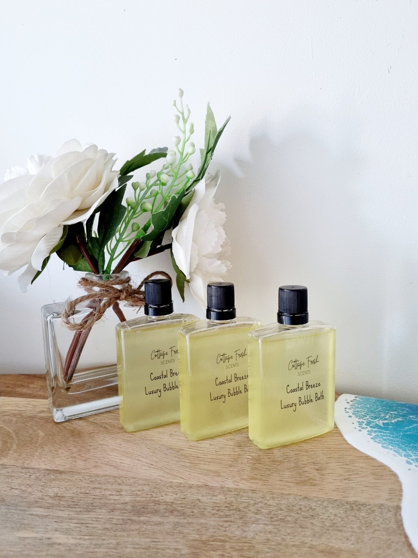 Coastal Breeze Luxury Bubble Bath - Bubble Bath - Cottage Fresh Scents