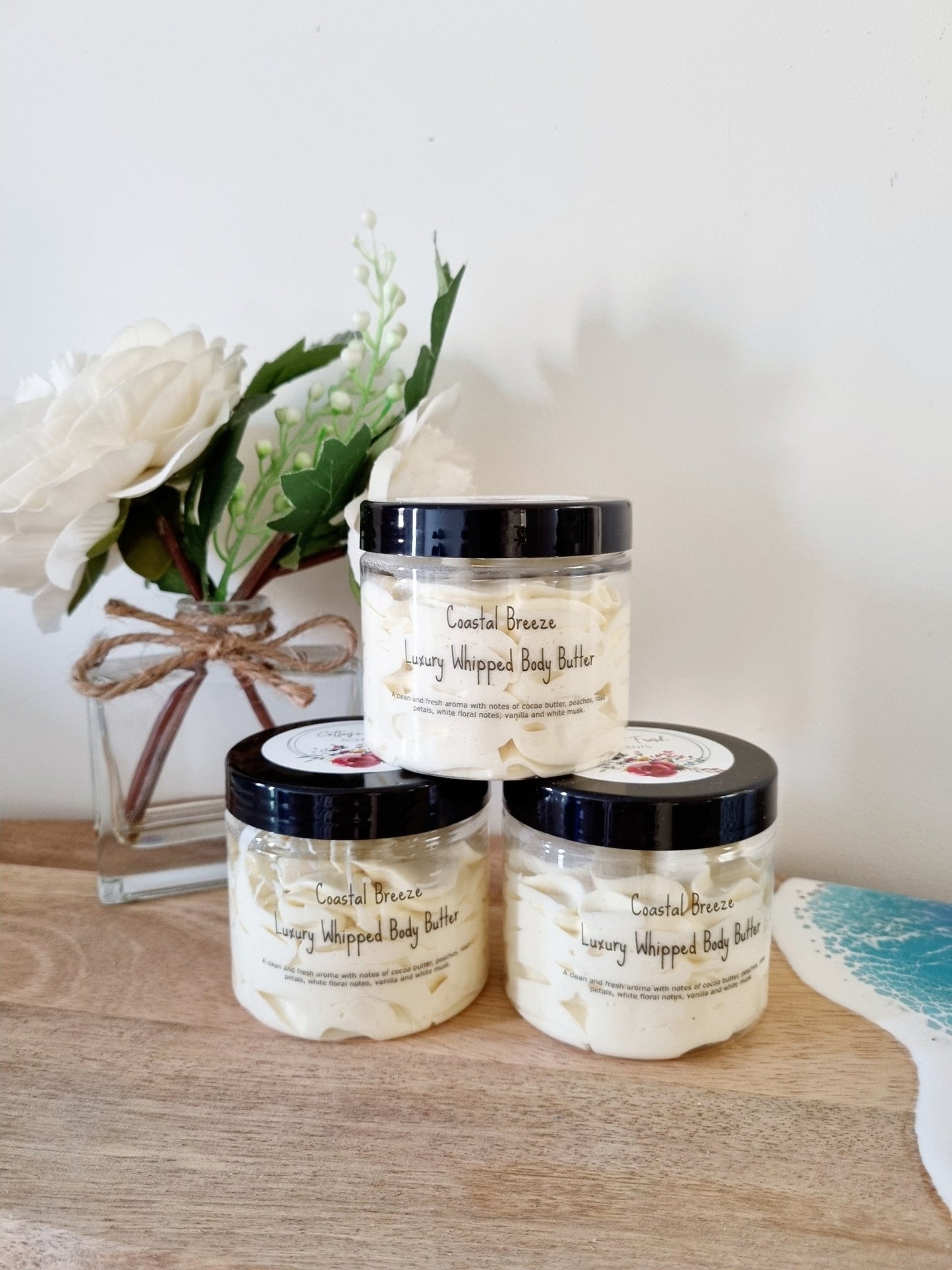 Coastal Breeze Luxury Whipped Body Butter Mousse - Body Butter - Cottage Fresh Scents