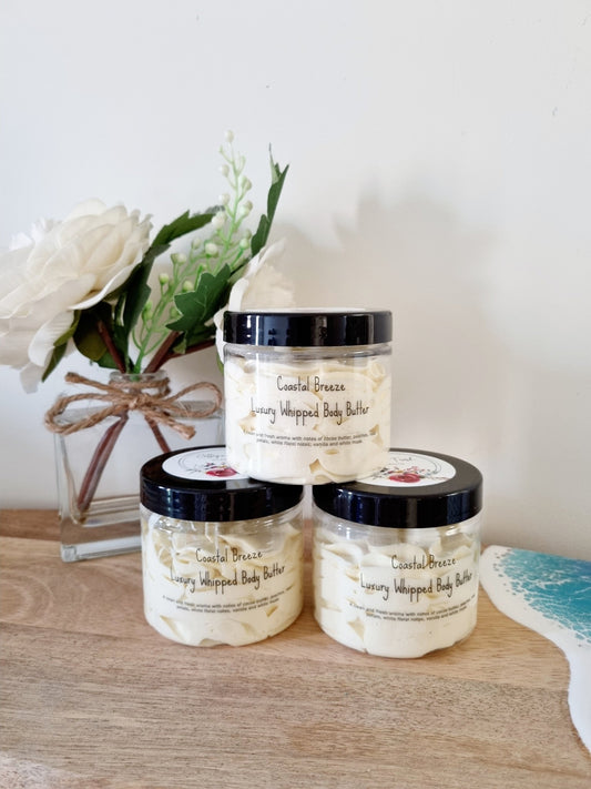 Coastal Breeze Luxury Whipped Body Butter Mousse - Body Butter - Cottage Fresh Scents