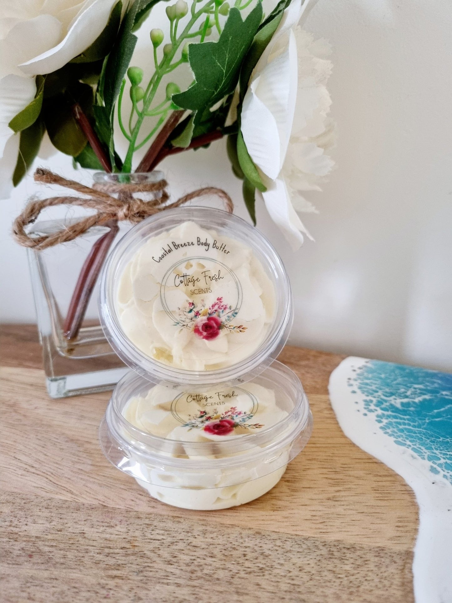 Coastal Breeze Luxury Whipped Body Butter Mousse - Body Butter - Cottage Fresh Scents