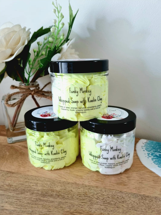 Funky Monkey Whipped Soap - Whipped Soap - Cottage Fresh Scents