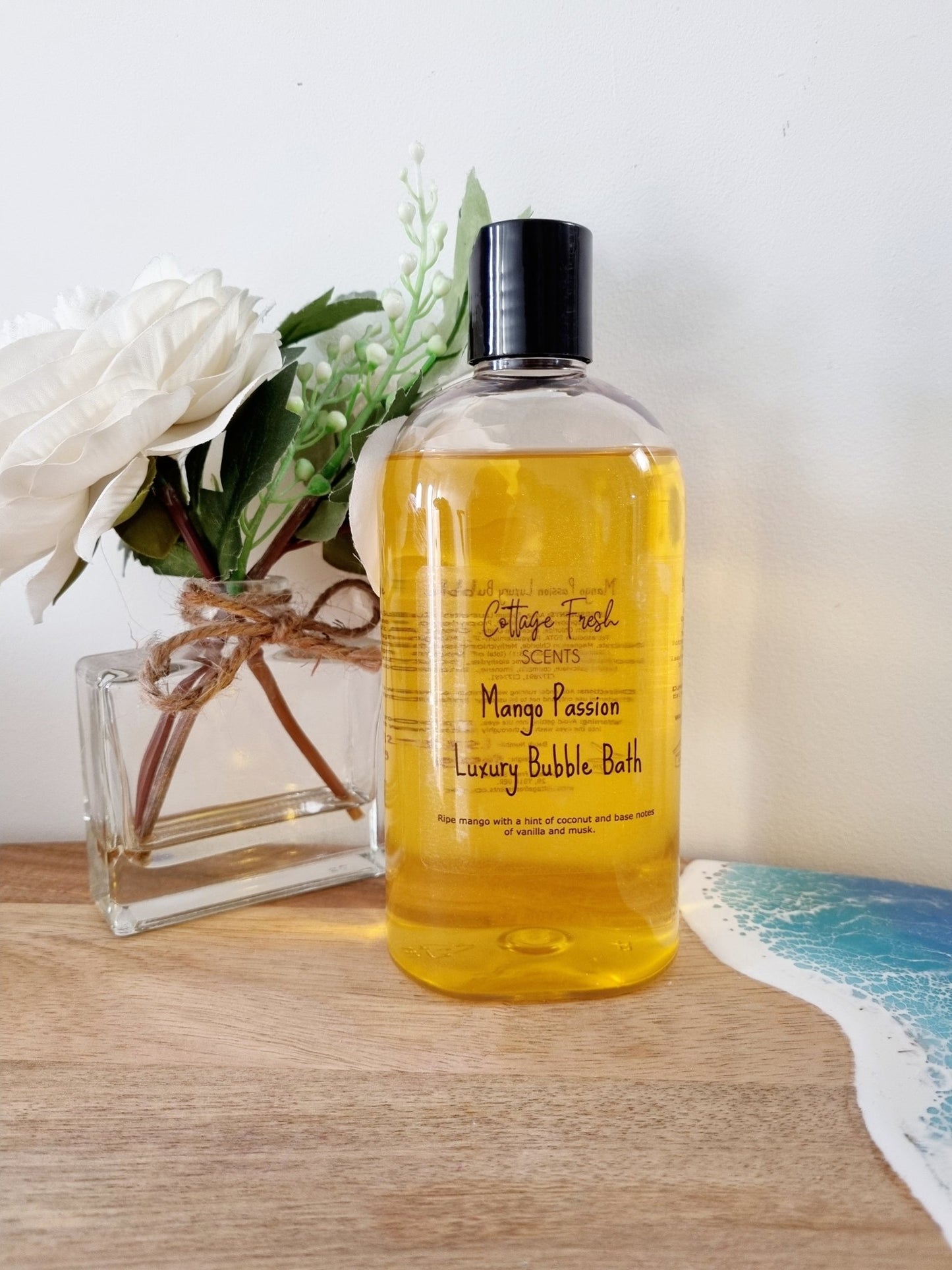 Mango Passion Luxury Bubble Bath - Bubble Bath - Cottage Fresh Scents