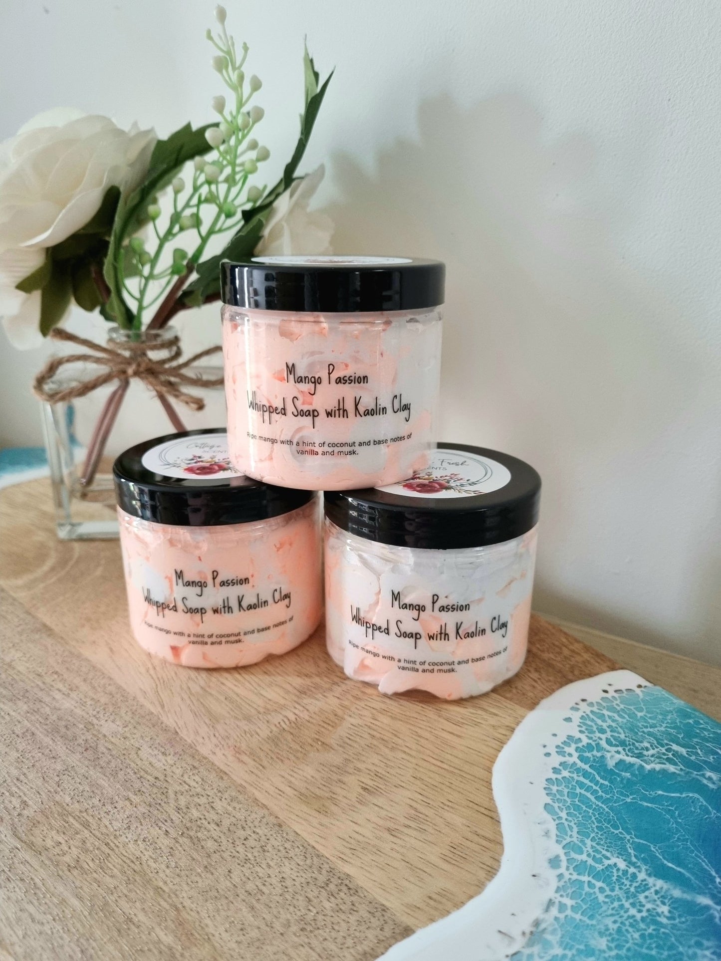 Mango Passion Whipped Soap - Whipped Soap - Cottage Fresh Scents