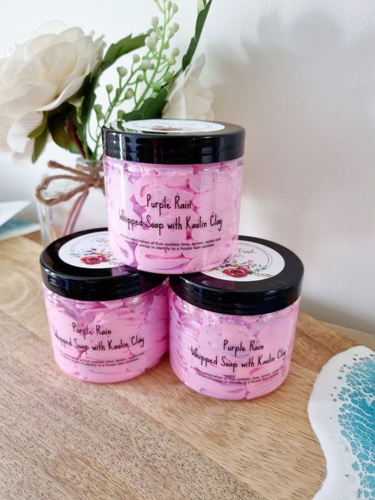 Purple Rain Whipped Soap - Whipped Soap - Cottage Fresh Scents