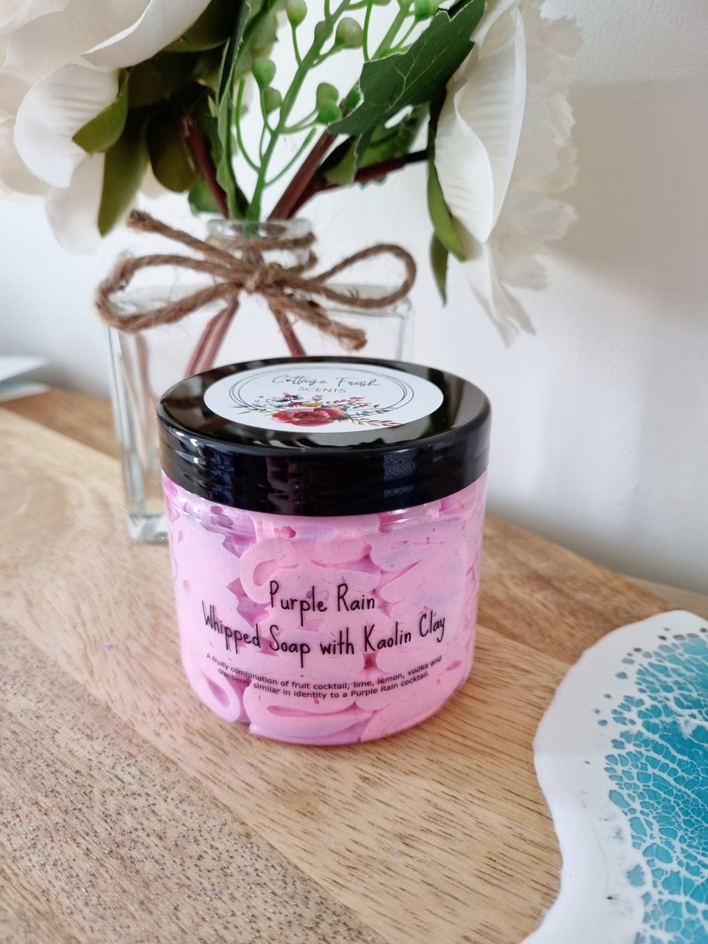 Purple Rain Whipped Soap - Whipped Soap - Cottage Fresh Scents