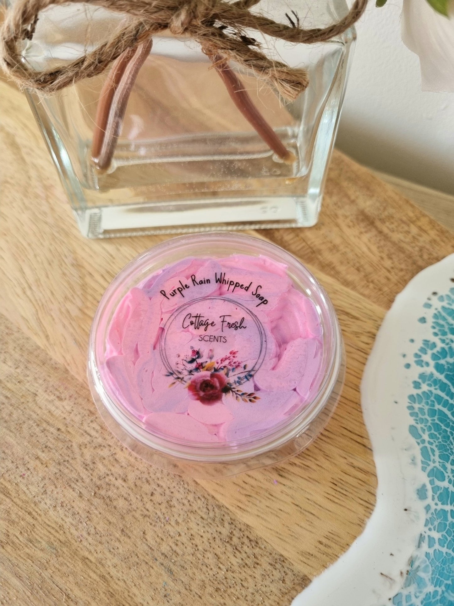 Purple Rain Whipped Soap - Whipped Soap - Cottage Fresh Scents