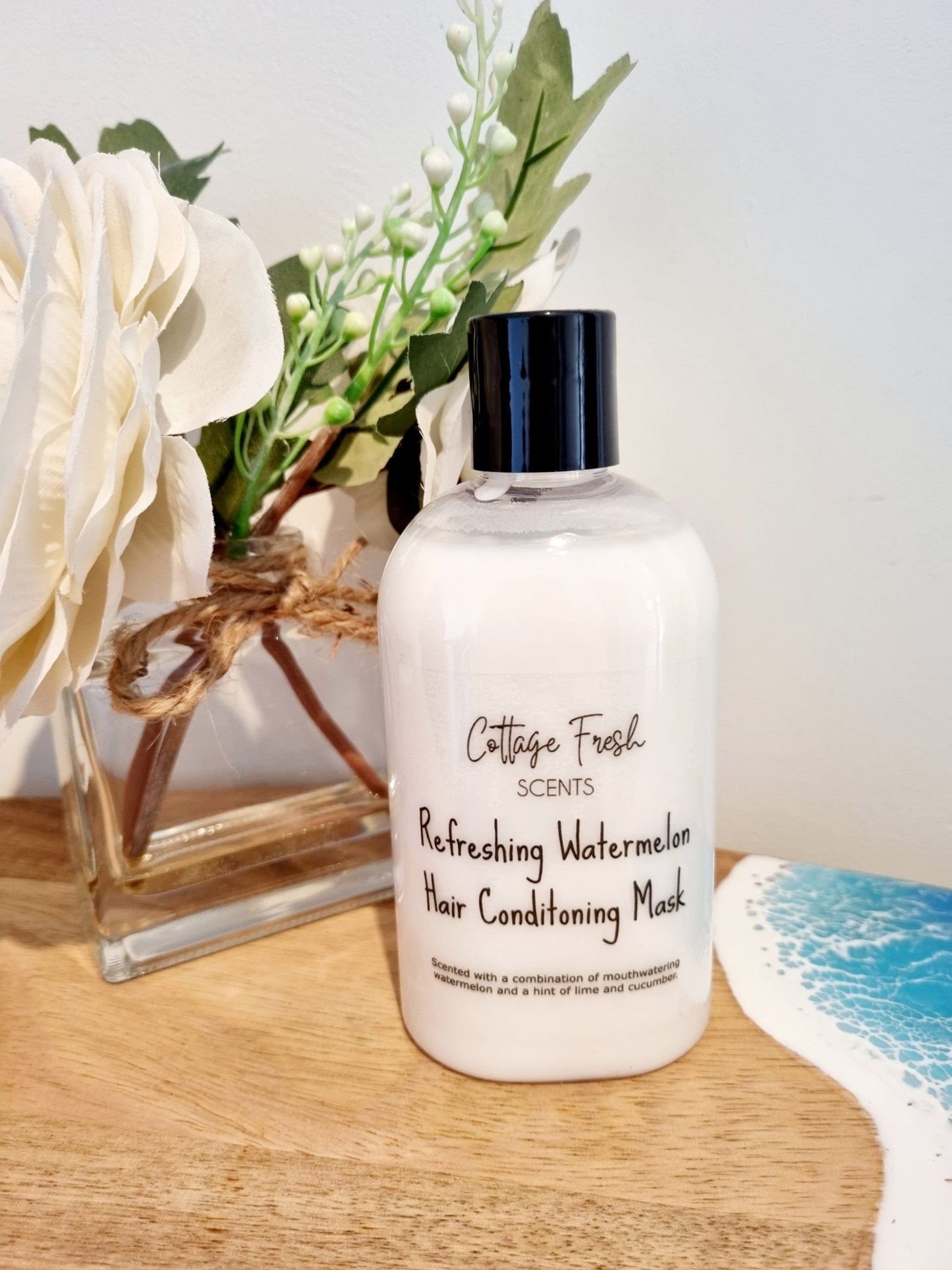 Refreshing Watermelon Hair Conditioning Mask - Conditioning Hair Mask - Cottage Fresh Scents