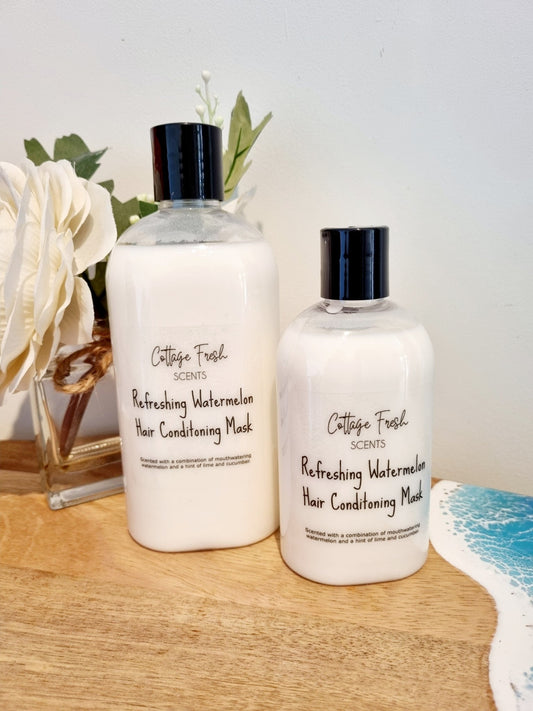 Refreshing Watermelon Hair Conditioning Mask - Conditioning Hair Mask - Cottage Fresh Scents