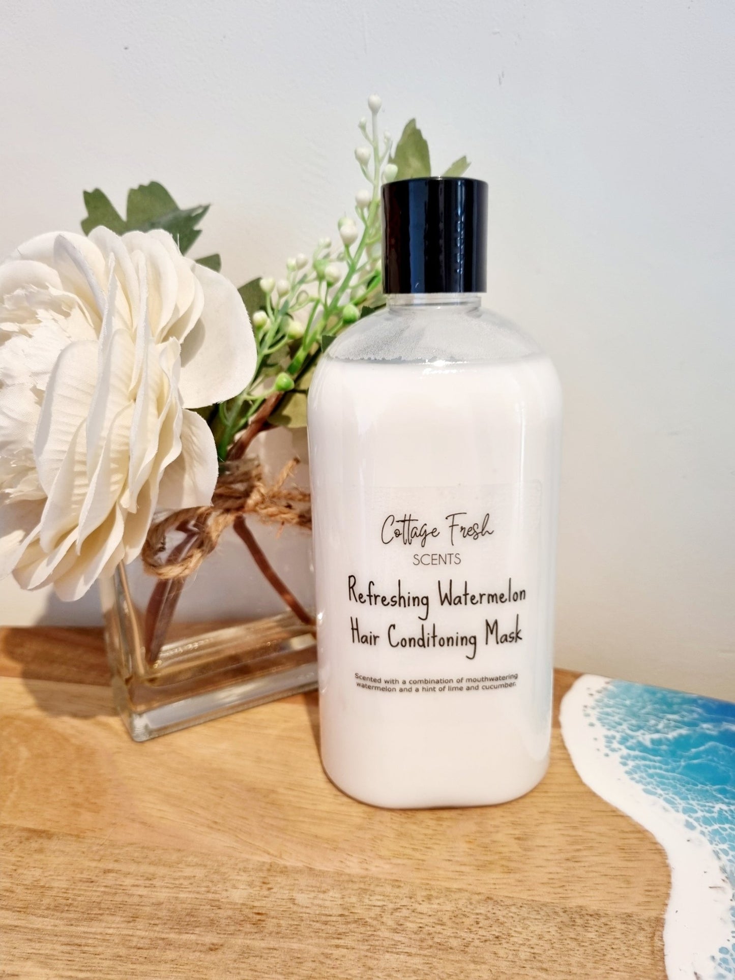 Refreshing Watermelon Hair Conditioning Mask - Conditioning Hair Mask - Cottage Fresh Scents