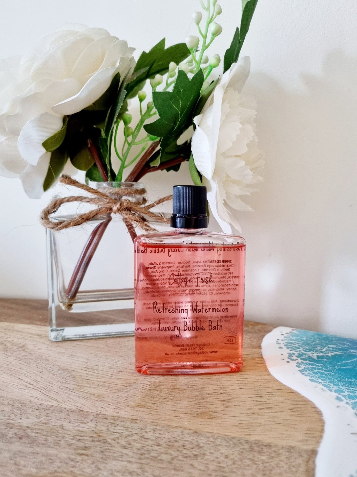 Refreshing Watermelon Luxury Bubble Bath - Bubble Bath - Cottage Fresh Scents