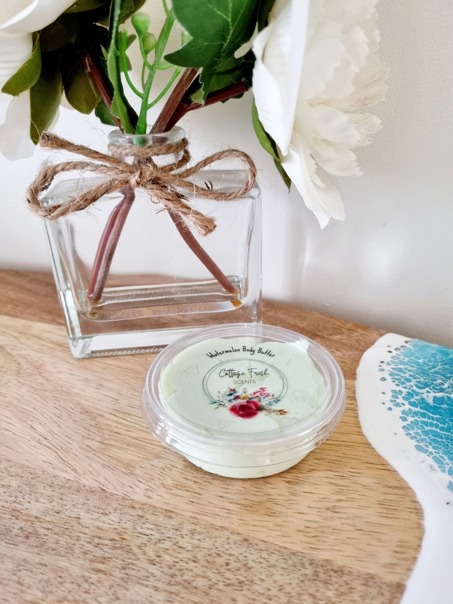 Refreshing Watermelon Luxury Whipped Body Butter Mousse - Body Butter - Cottage Fresh Scents