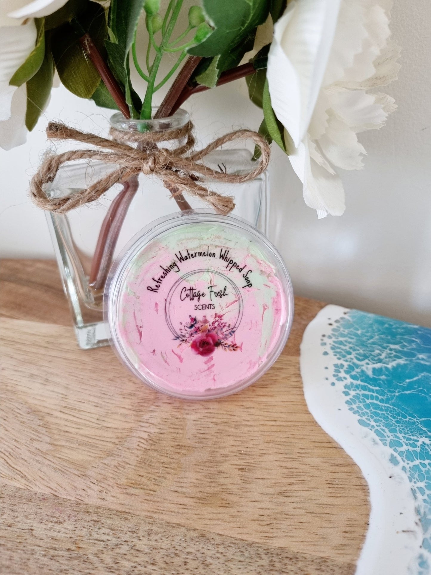 Refreshing Watermelon Whipped Soap - Whipped Soap - Cottage Fresh Scents