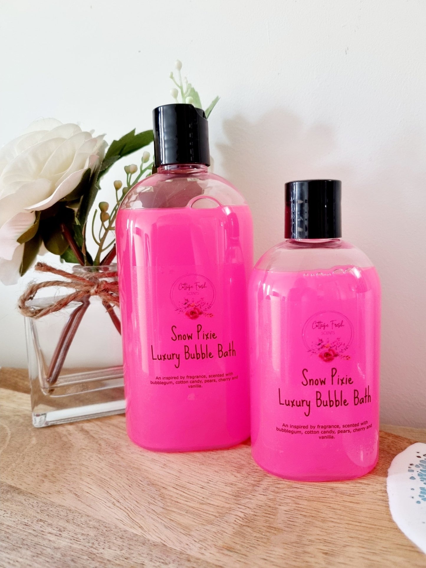 Snow Pixie Luxury Bubble Bath - Bubble Bath - Cottage Fresh Scents