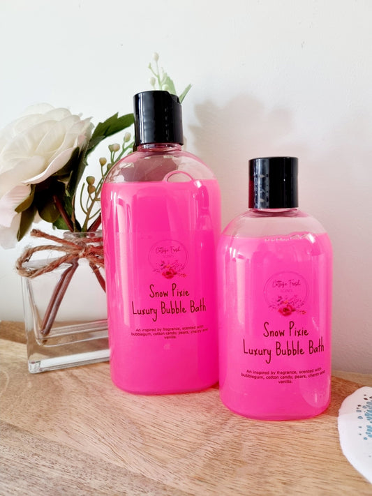 Snow Pixie Luxury Bubble Bath - Bubble Bath - Cottage Fresh Scents