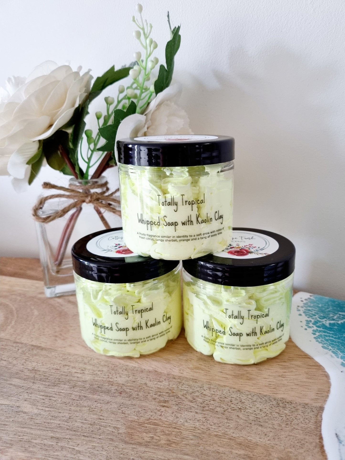 Totally Tropical Whipped Soap - Whipped Soap - Cottage Fresh Scents