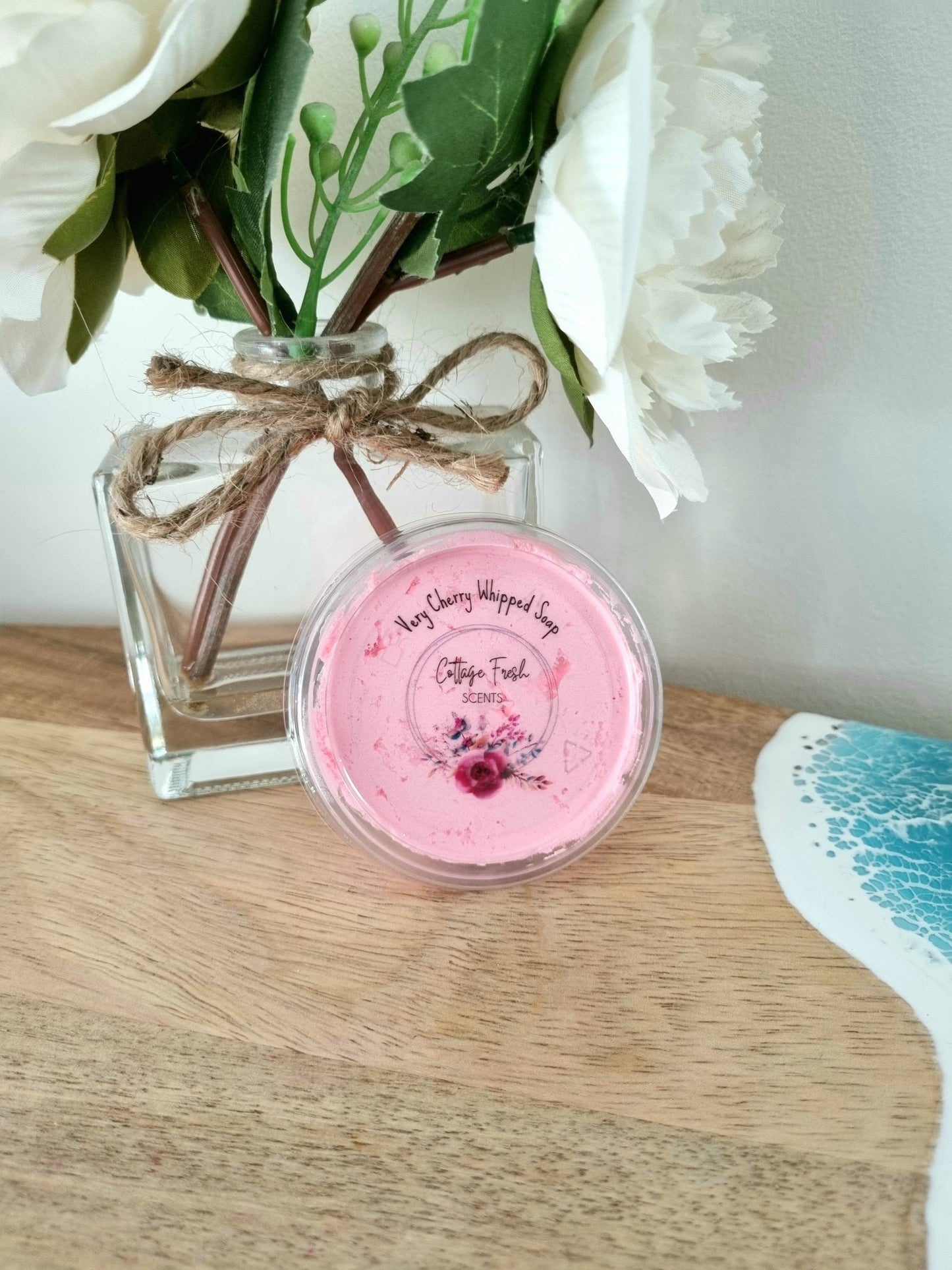 Very Cherry Whipped Soap - Whipped Soap - Cottage Fresh Scents