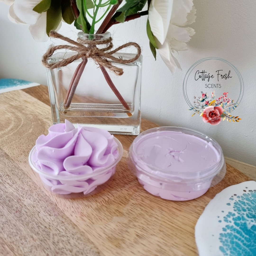 Violet Sparkle Whipped Soap - Whipped Soap - Cottage Fresh Scents