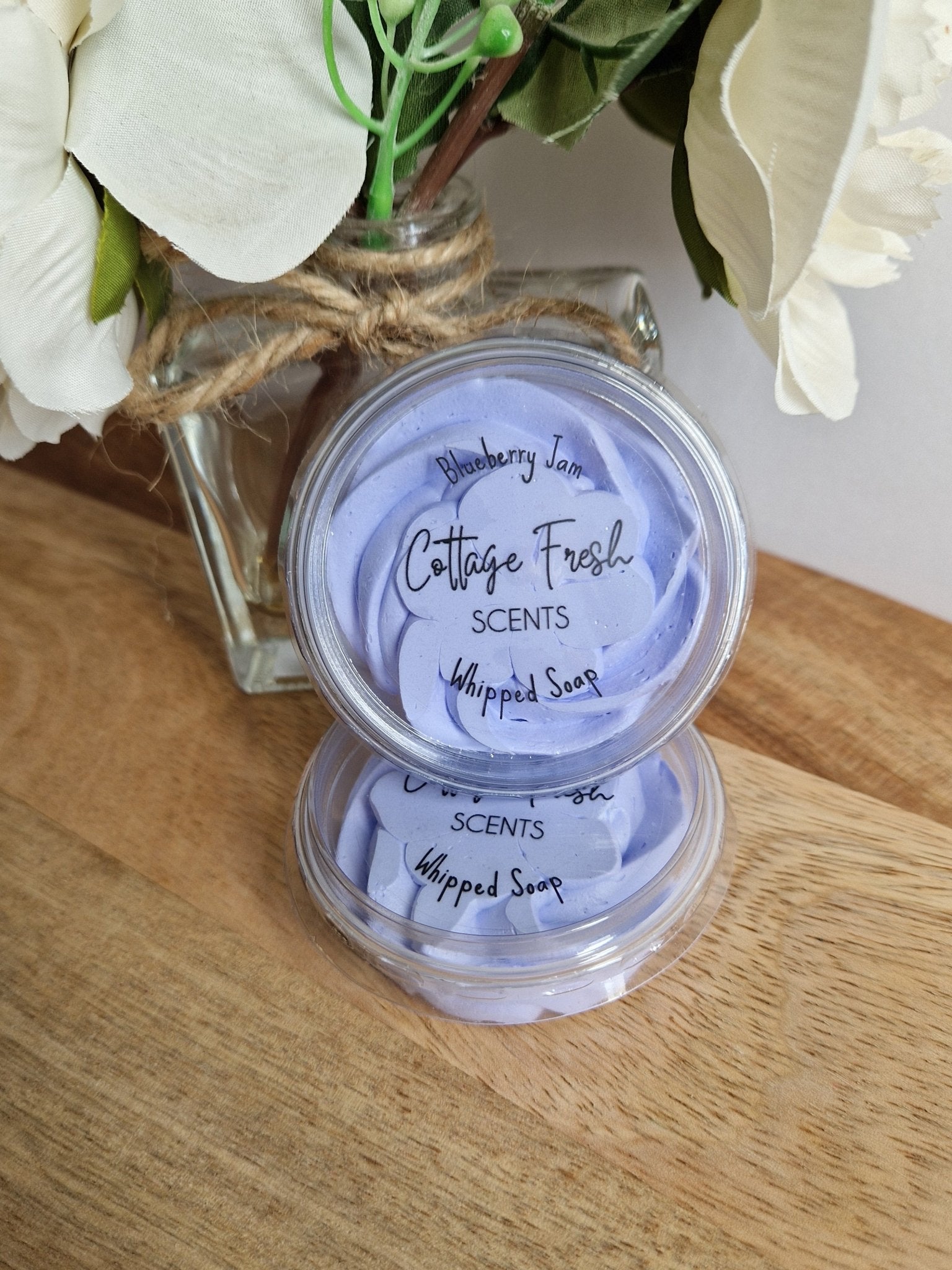 Blueberry Jam Whipped Soap - Whipped Soap - Cottage Fresh Scents