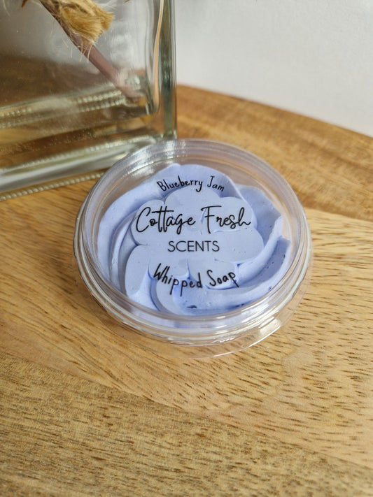 Blueberry Jam Whipped Soap - Whipped Soap - Cottage Fresh Scents