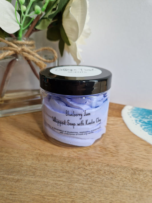 Blueberry Jam Whipped Soap - Whipped Soap - Cottage Fresh Scents