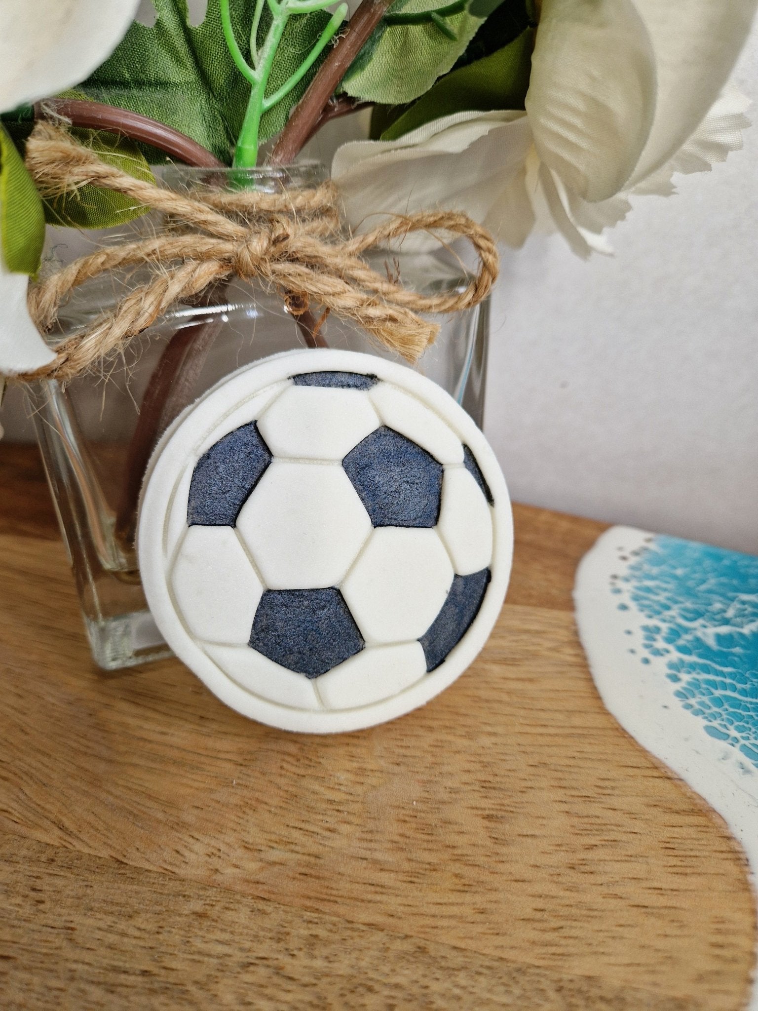 Football Themed Solid Bubble Bath - Novelty Gift - Solid Bubble Bath Bar - Cottage Fresh Scents