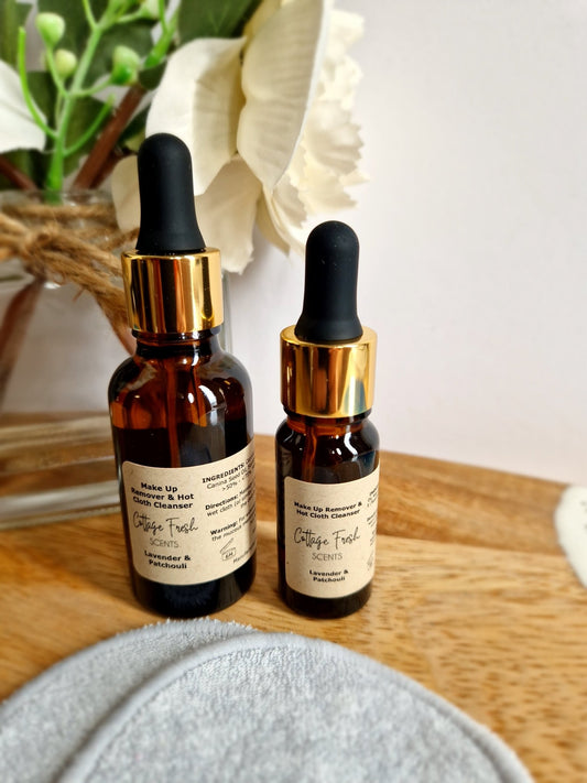 Lavender & Patchouli Make Up Remover / Hot Cloth Cleanser - Make Up Remover / Cleanser - Cottage Fresh Scents