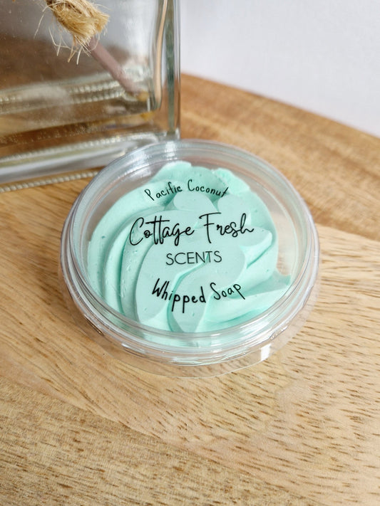 Pacific Coconut Whipped Soap - Whipped Soap - Cottage Fresh Scents