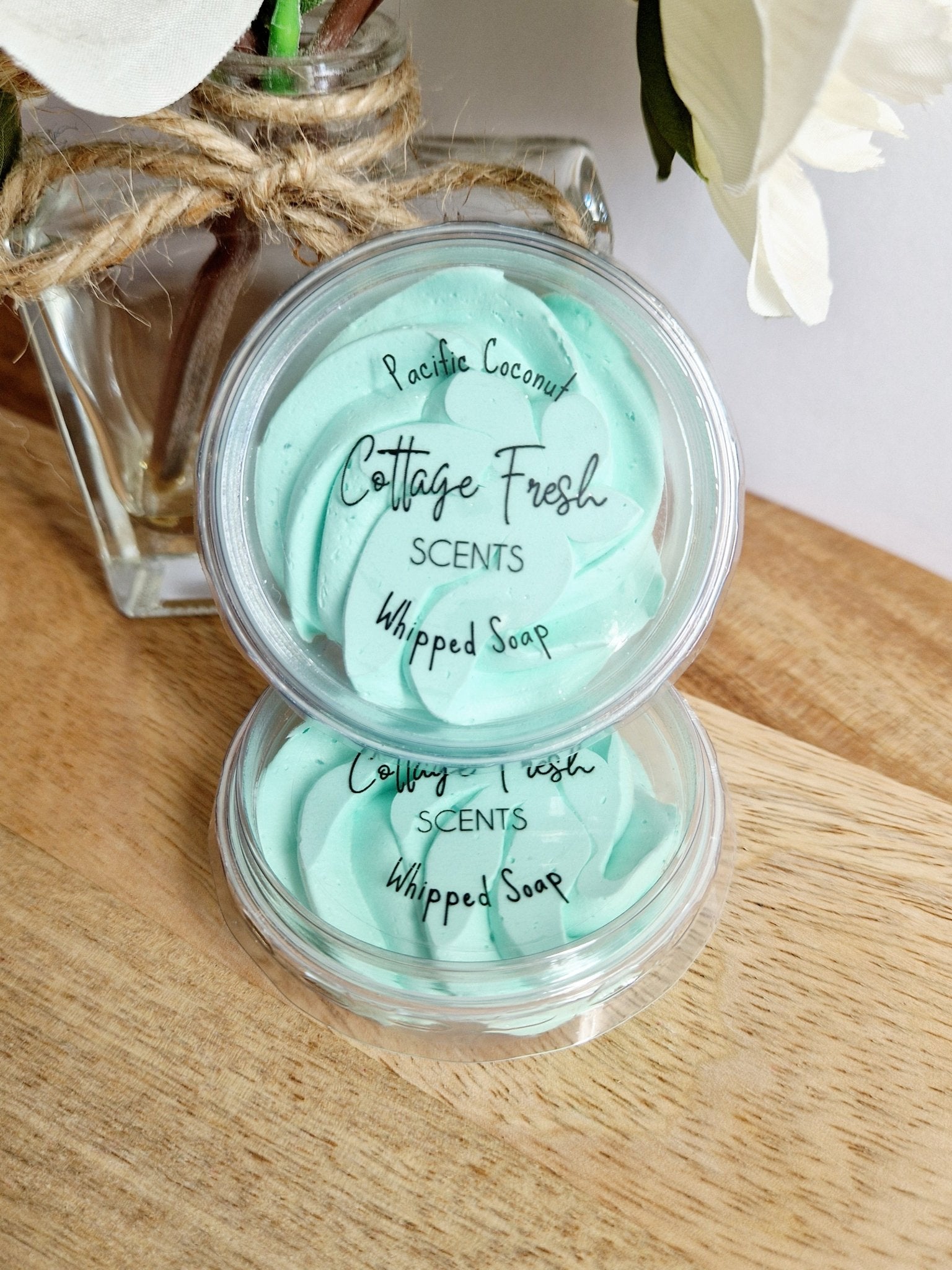 Pacific Coconut Whipped Soap - Whipped Soap - Cottage Fresh Scents