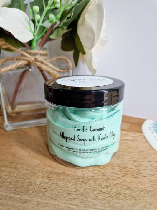 Pacific Coconut Whipped Soap - Whipped Soap - Cottage Fresh Scents