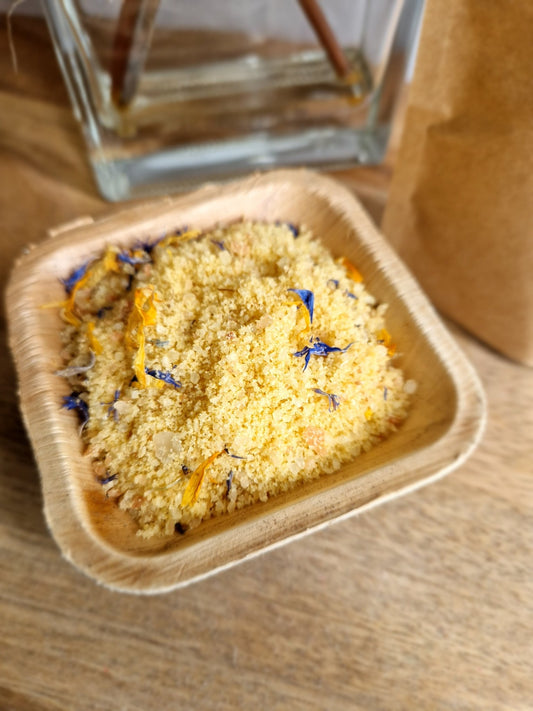 Sweet Orange, Lemon & Lime Bath Salts - Vegan Self Care Gift - Bath Salts - Cottage Fresh Scents